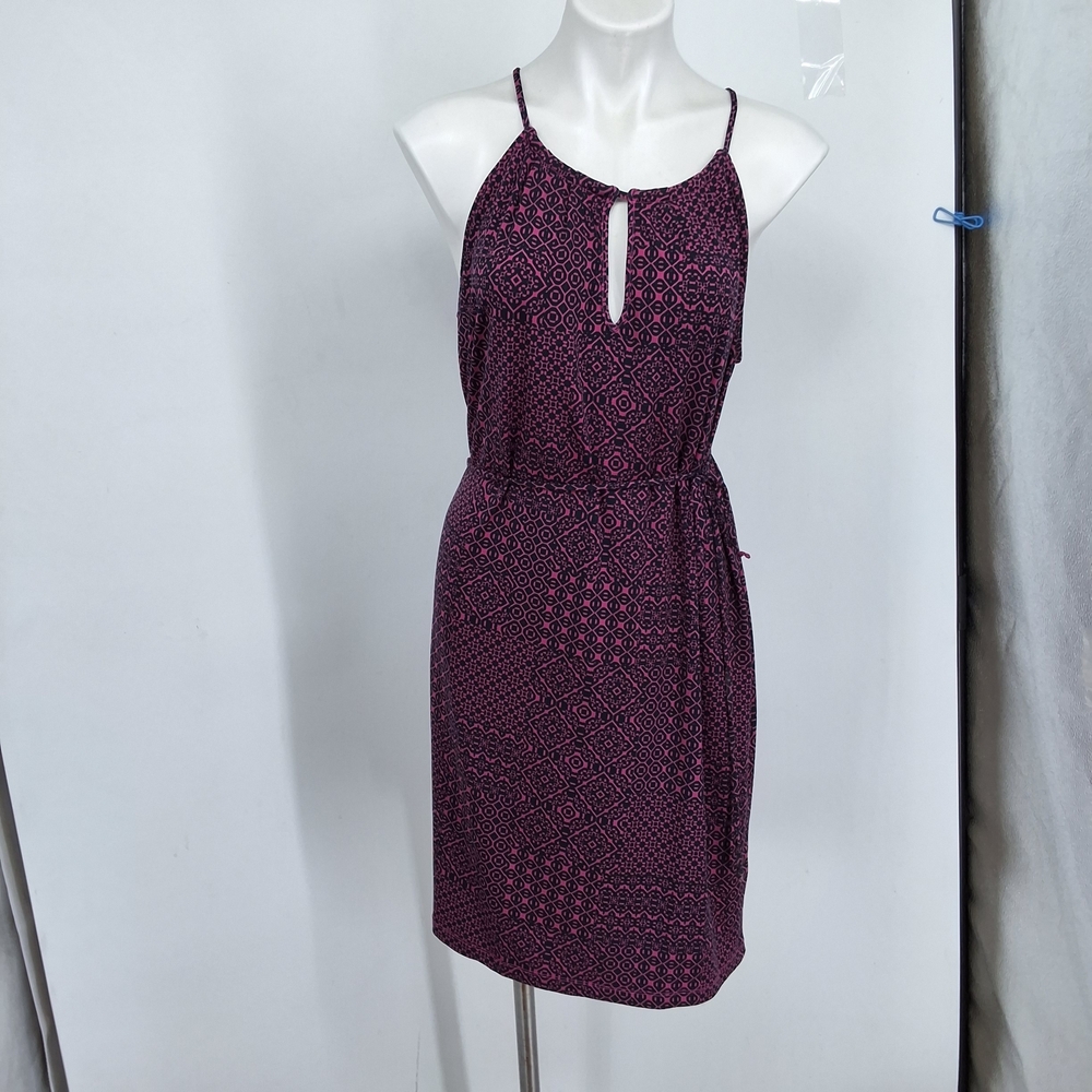 Banana Republic Large Pink Geometric Mini Dress